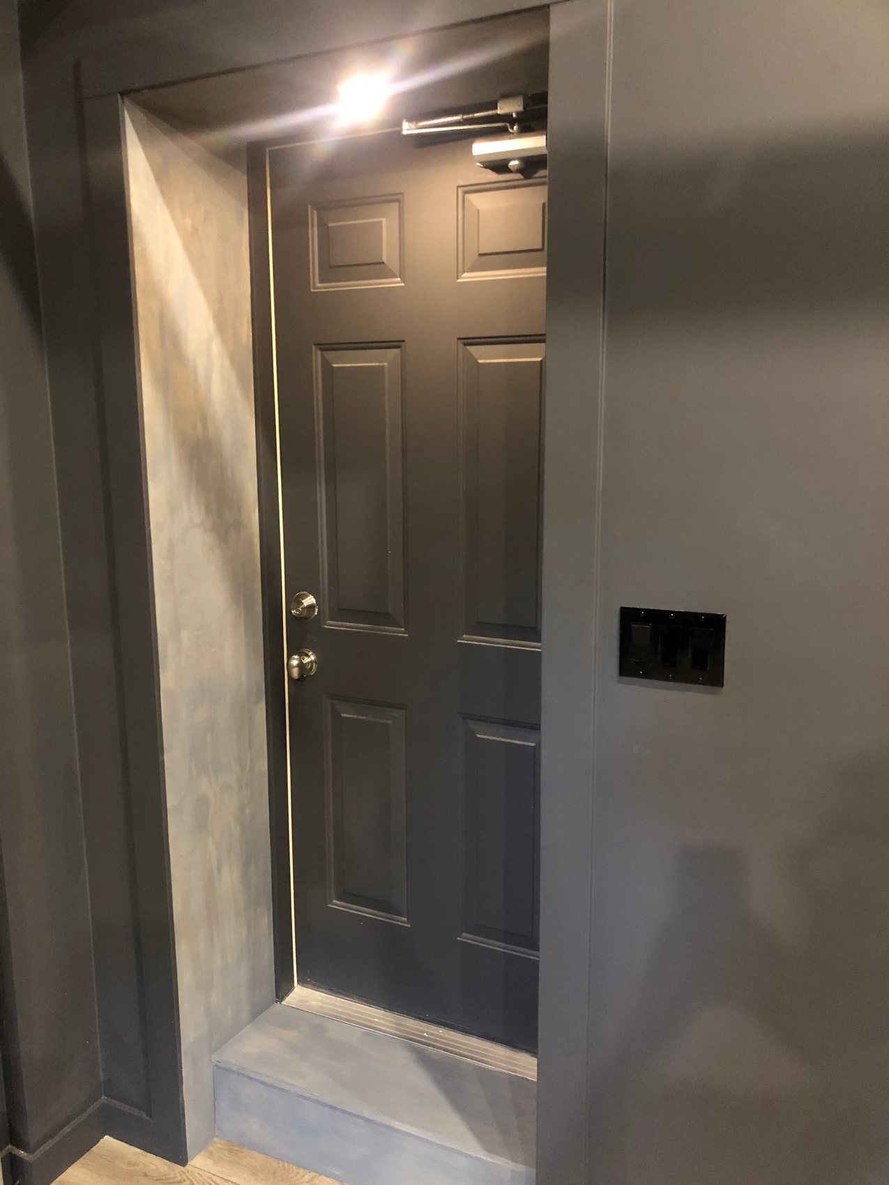 Private suite entry by Ace Contracting